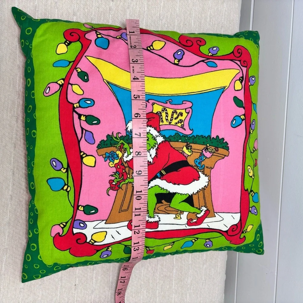 Grinch Decor The Grinch Christmas‎ Pillow Cushion